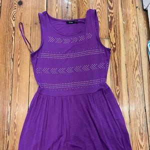 Purple dress
